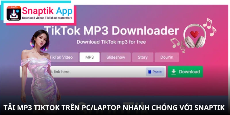 Tải MP3 TikTok về máy tính